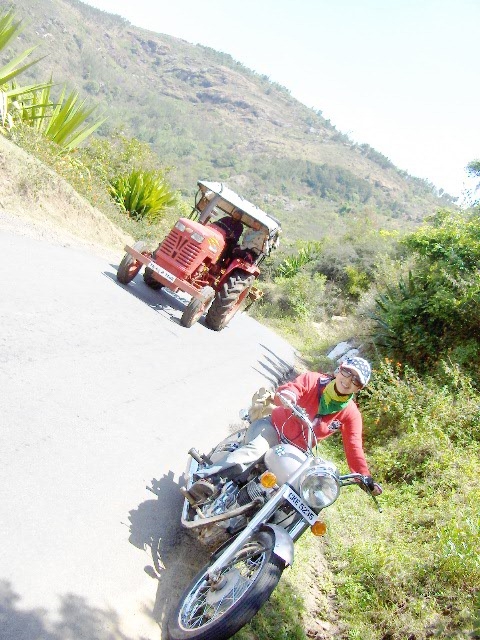 tractor lost the hill climb