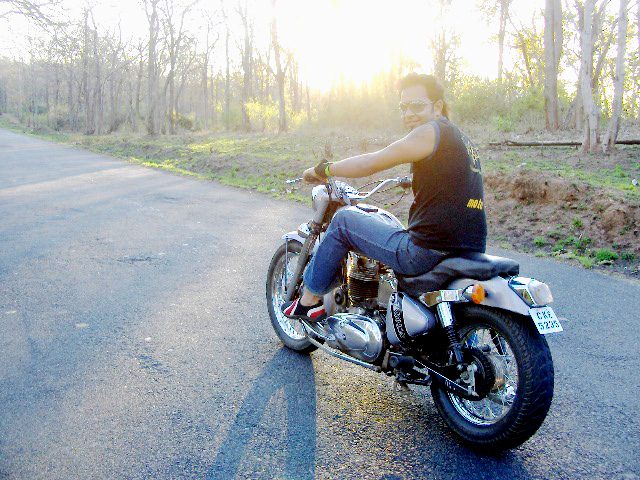 in the woods